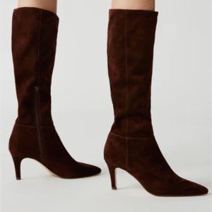Steve Madden Janae Brown Suede Boot